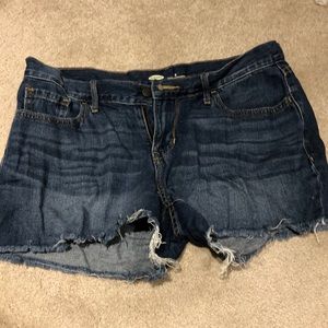 Old navy jean shorts